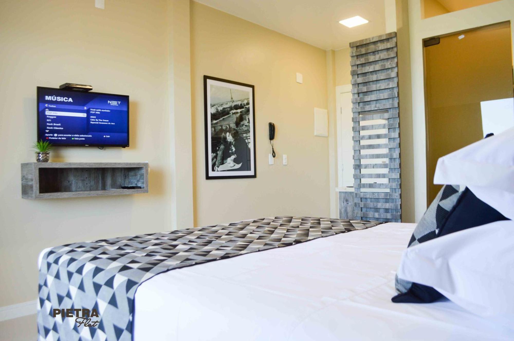 Flat Pietra Apart otel Florianópolis Dış mekan fotoğraf
